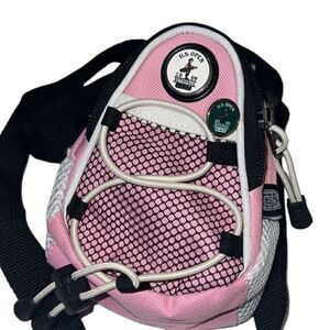 U.S. Open Golf 2009 Bethpage Black Pink Mini Backpack Crossbody with Ball Marker